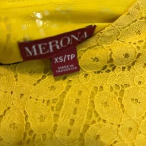 Merona top in sunflower.